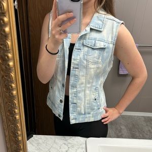 Ci Sono sleeveless Denim shirt